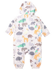 Australian Animal Rain Suit Grey