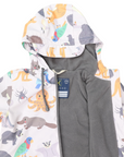 Australian Animal Rain Suit Grey