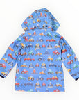 On The Farm Raincoat Blue