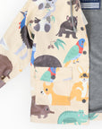 Australian Animal Printed Raincoat Beige