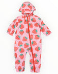 Strawberries & Sprinkles Rainsuit Pink