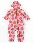 Strawberries & Sprinkles Rainsuit Pink