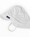 Cotton Legionnaires Sun Hat Grey Marle
