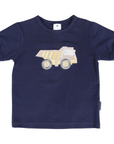 Truck Applique Tee Navy