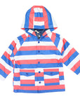 Rainwear Blue Stripe Raincoat