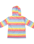 Striped Raincoat Pink