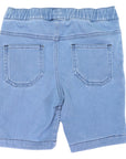 Denim Knit Short Acid wash