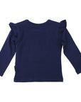 Top with Brachiosaurus Applique Navy