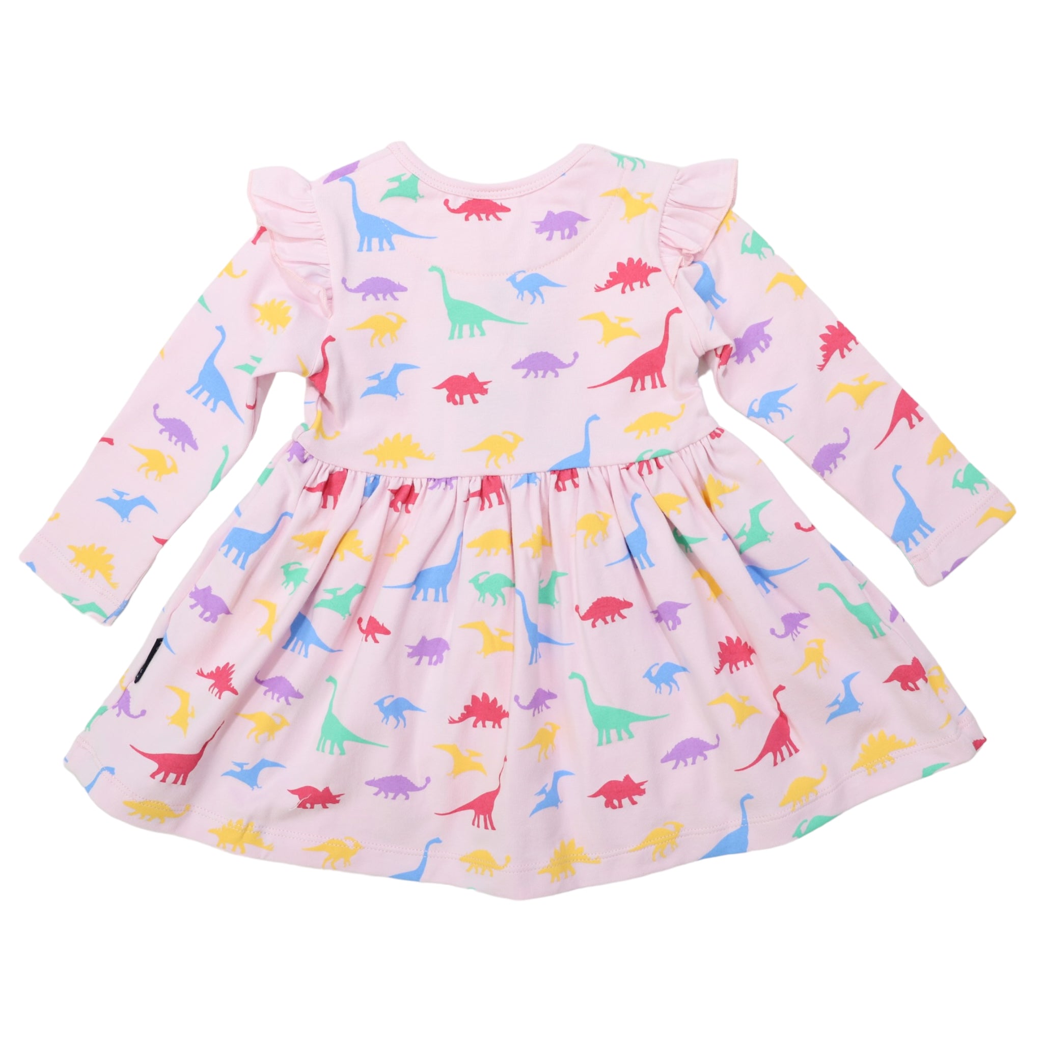 Pink dinosaur outlet dress