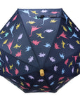 Dinosaur Colour Change Umbrella Navy