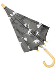 Dinosaur Colour Change Umbrella Charcoal
