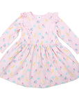 Safari Cotton Dress Pink