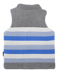 Padded Knit Vest Charcoal