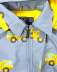 Truck Raincoat Dusty Blue