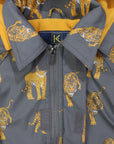 Tiger Raincoat Charcoal