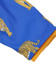 Tiger Raincoat Blue