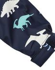 Dinosaur Colour Change Raincoat Navy