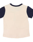 Block Colour Pocket Tee Tapioca