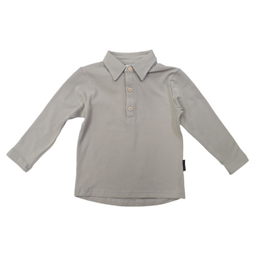 Classic Long Sleeve Rugby Top Moon Mist
