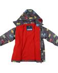 Trucks Polar Fleece Lined Raincoat Charcoal