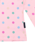 Collared Frill Top Pink