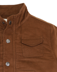 Sherpa Lined Cord Jacket Chestnut
