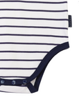 Striped Bodysuit Navy