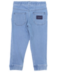 Denim Drawstring Pant Light