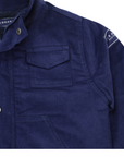 Sherpa Lined Cord Jacket Navy