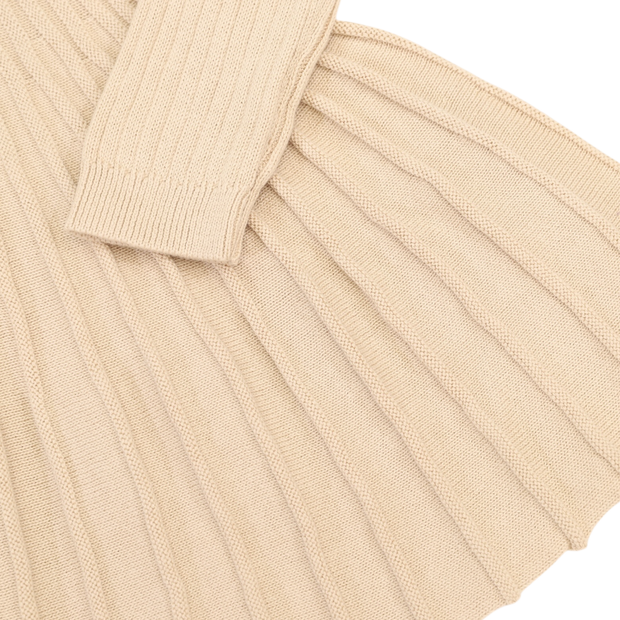 Swing Knit Dress Beige
