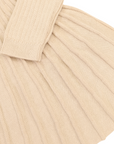 Swing Knit Dress Beige
