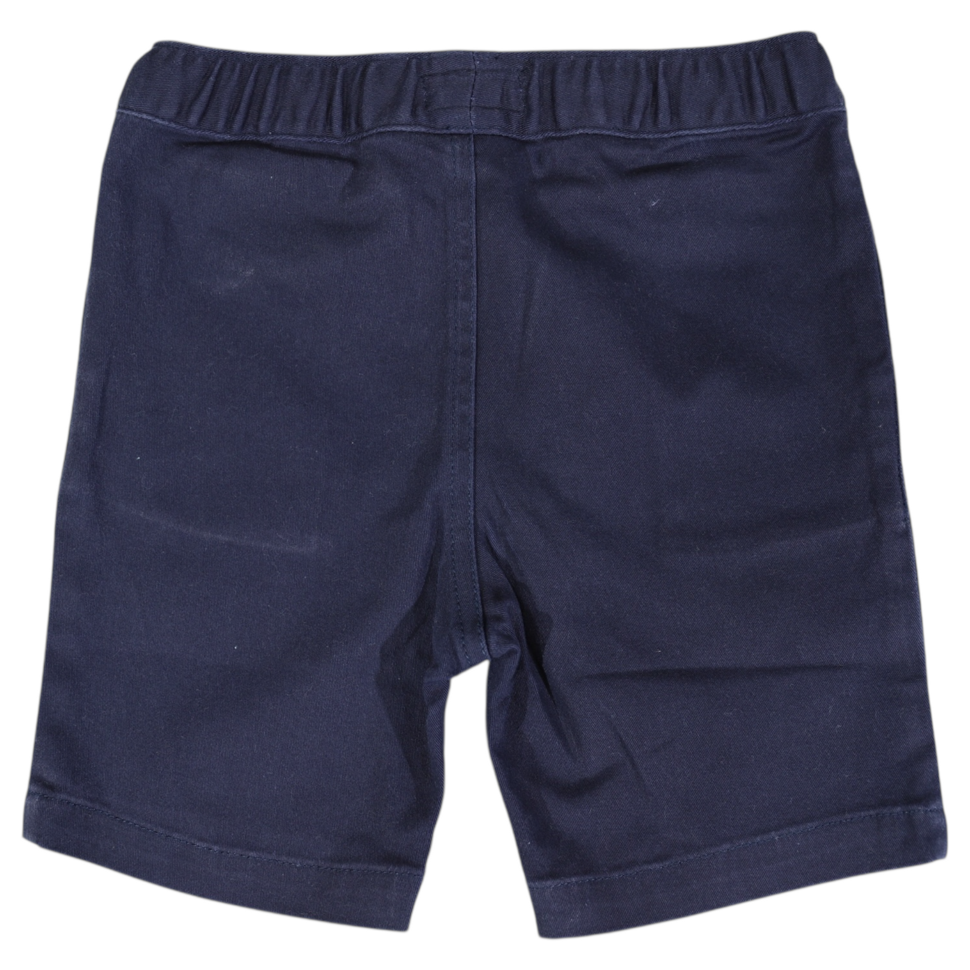 Navy Stretch Twill Short