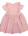 Spot of Gold Stretch Cotton Dress Pink