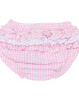 Seersucker Frill Pant Pink