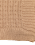 Knit Blanket Chestnut