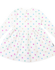 Polkadot Cotton Dress Cream