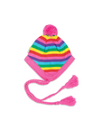 Rainbow Stripe Knit Beanie