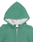 Lined Knit Jacket Green