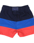 Contrast Boardies Red/Navy