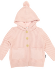 Knit Jacket Pink