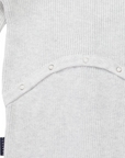 Plush Knit Romper Grey Marle