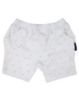 Swan Cotton Frill Short White