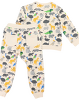 Australian Animals Pyjamas Beige