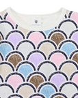 Arch Print Tee Blue