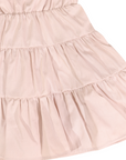 Tiered Cotton Lawn Dress Dusty Pink