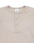 Essential Henley Tee Chestnut