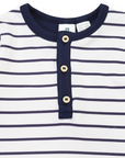 Striped Bodysuit Navy