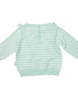 Frill Knit Sweater Mint