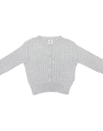 Cable Knit Jacket Grey