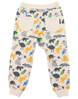Australian Animals Pyjamas Beige